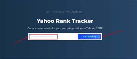 yahoo rank tracking